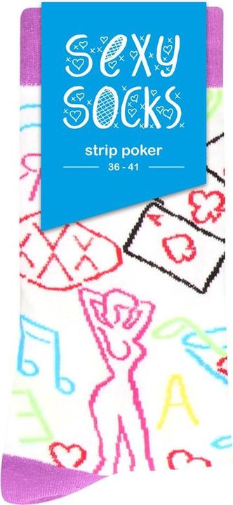 Actual product image Doc Johnson Sexy Socks - Strip Poker (Other, English)