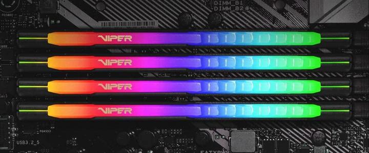Actual product image Patriot Viper Steel (2 x 16GB, 3600 MHz, DDR4-RAM, DIMM)
