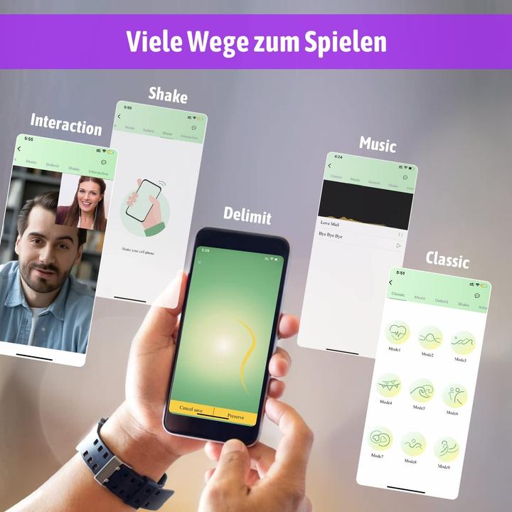 Produktbild Amoochoo Vibrator mit APP, Violett