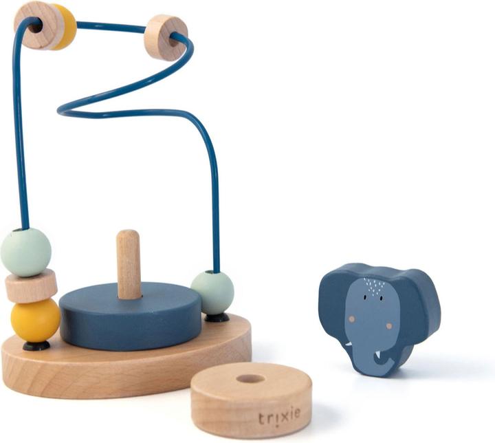 Actual product image Trixie Baby Wooden Motor Spiral - Mrs. Elephant