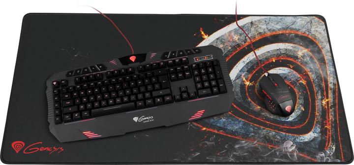 Actual product image Genesis M12 Maxi Lava Gaming Mouse Pad Multicolor (XXL)