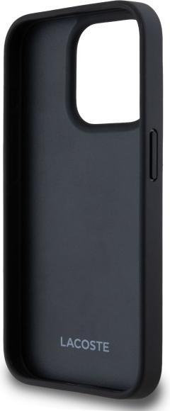 Image du produit Lacoste LCHCP15XGSPBSK iPhone 15 Pro Max 6,7" black hardcase Grip Stand Mono (Apple iPhone 15 Pro Max)