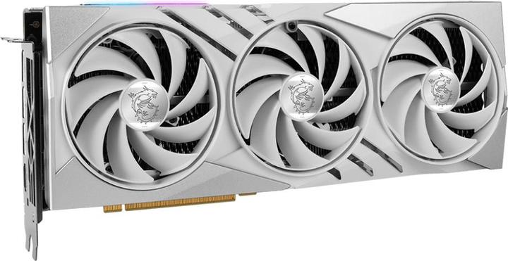 Actual product image MSI GeForce RTX 4070 Ti SUPER GAMING X SLIM White (16 GB)