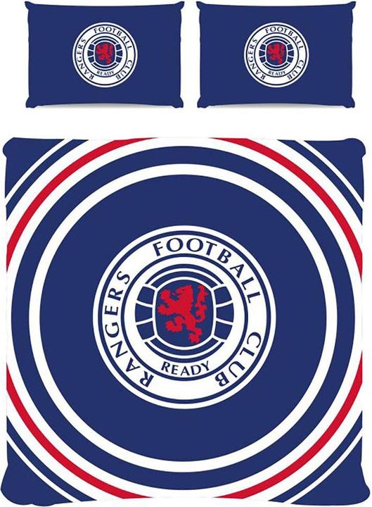 Actual product image Rangers FC Reversible Pulse Duvet Cover Set