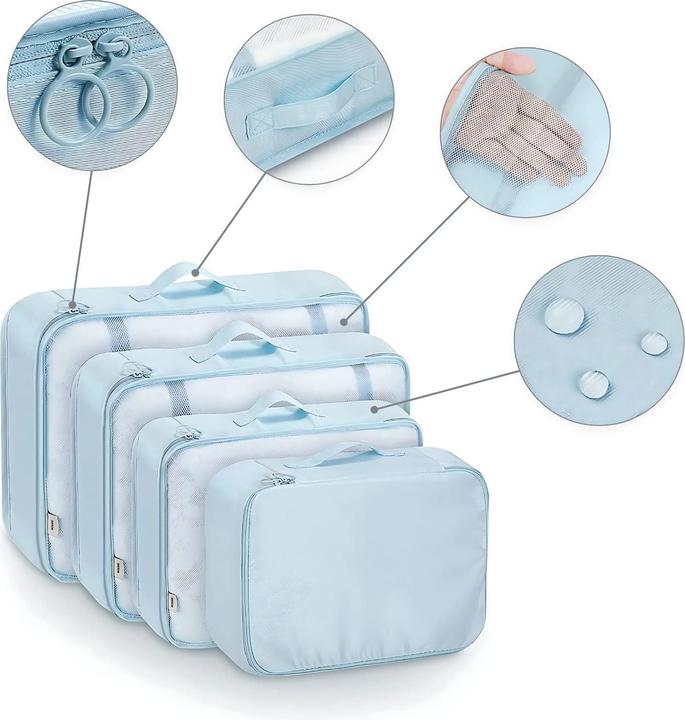 Actual product image Hermex Suitcase organiser set