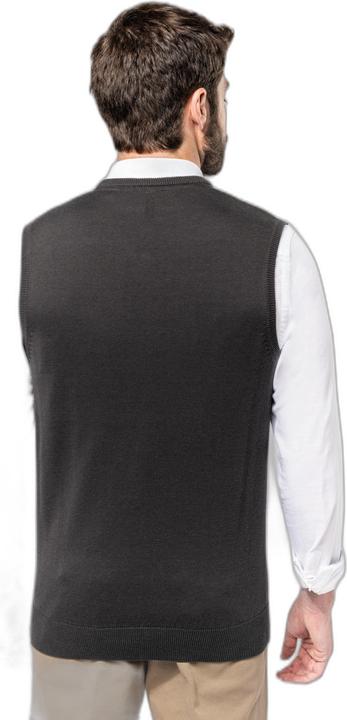 Produktbild Kariban Pullover mit V-Ausschnitt ohne Ärmel (L)