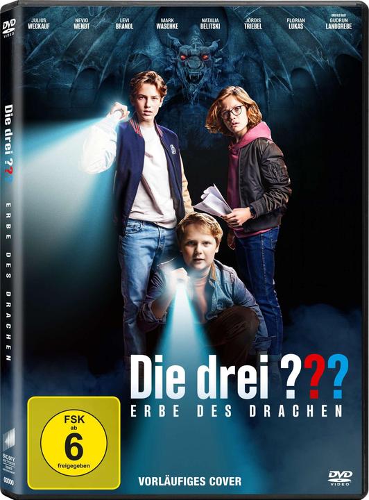 Produktbild Sony Die drei??? - Erbe des Drachen (DVD, Deutsch)