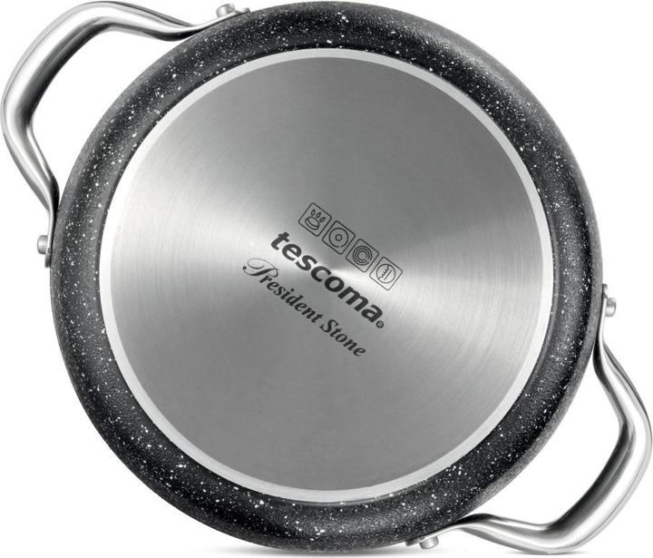 Immagine prodotto Tescoma Set di pentole President Stone da 8 pezzi (Set di pentole e padelle da cucina, Alluminio pressofuso)
