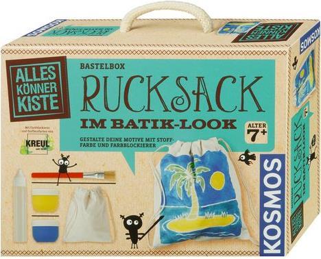 Produktbild Kosmos BASTELN Rucksack im Batik-Look