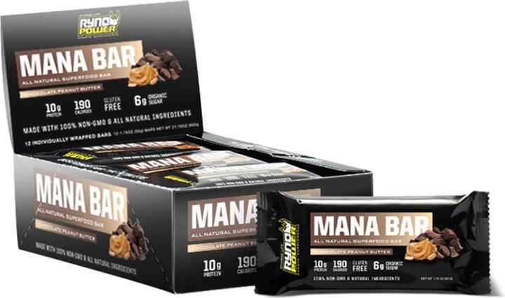 Actual product image Ryno Power Mana Bar Caddy (Chocolate, 12 pcs.)