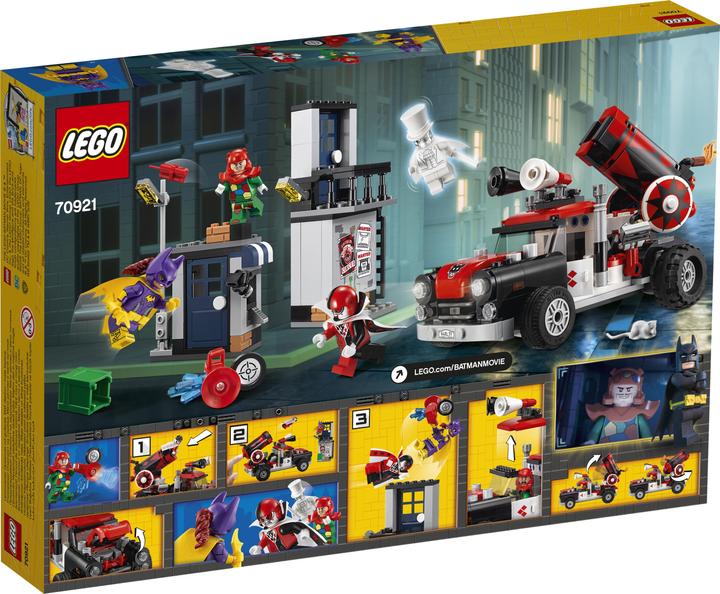 Actual product image LEGO Batman Movie Harley Quinn Cannonball Attack (70921, LEGO DC)