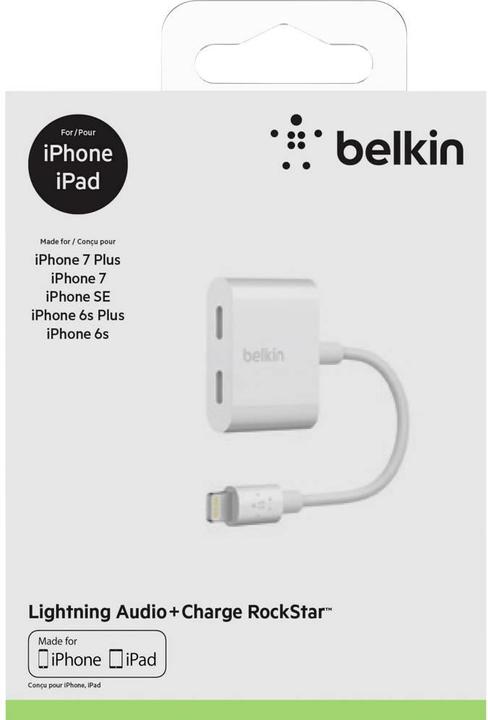 Immagine prodotto Belkin RockStar (Lightning, 2 x Lightning)