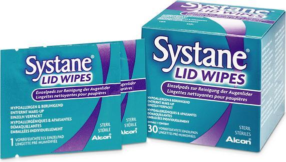 Systane Lid Wipes (21 ml, 30 Stück)