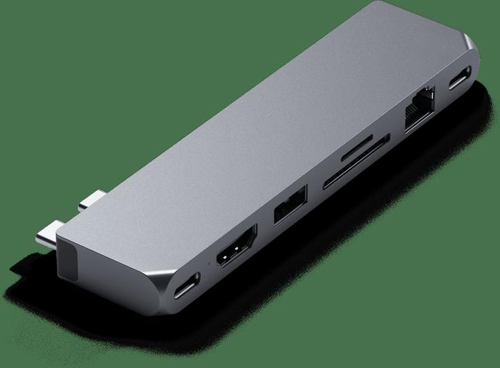 Actual product image Satechi Dual USB-C Pro Hub Max (USB-C, 7 Ports)