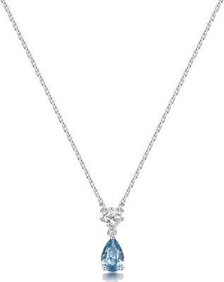 Immagine prodotto Brosway - Cloud Light Blue Fancy Sterling Silver Necklace FCL109 (Argento)