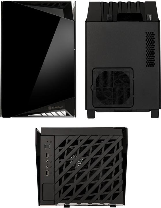 Actual product image Silverstone SST-LD03B Lucid (Mini-ITX)
