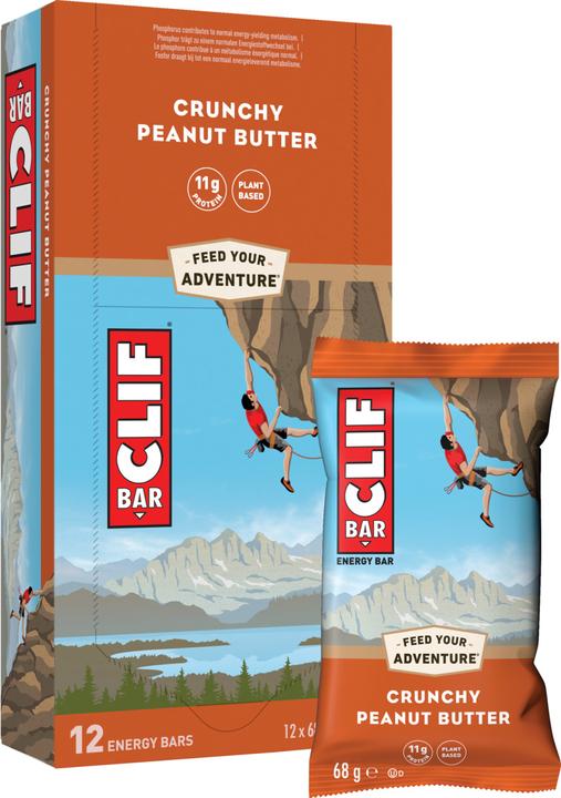Produktbild Clif Bar Energy Riegel (Erdnuss, 12 Stk., 816 g)