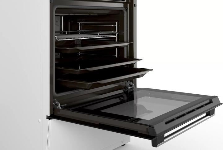 Produktbild Bosch Hausgeräte Serie 4 HKN31A020U - Herd - freistehend - Breite: 60 cm - Tiefe: 60 cm - Höhe: 90 cm - mit Sel