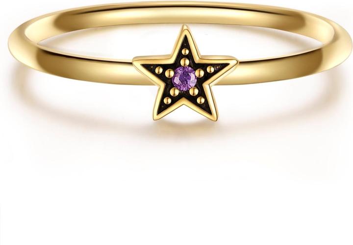 Glanzstücke München Damen Ring Stern Sterling Silber - 34582