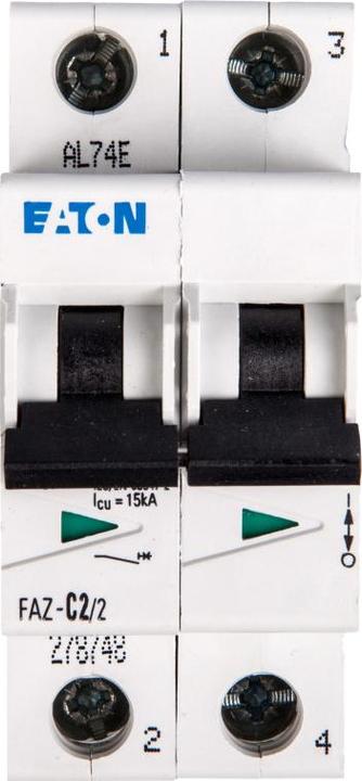 Produktbild Eaton Electric GmbH Leitungsschutzschalter FAZ-C2/2