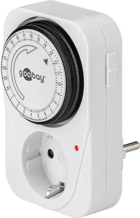 Actual product image Goobay Analog timer, 5 pieces, White