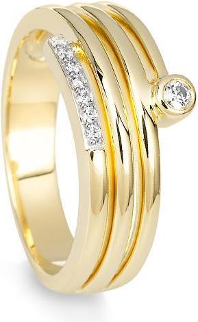 Produktbild Breuning RING - BRILL. 0,093 Ct. H/si (52, 750/18 K Gold)