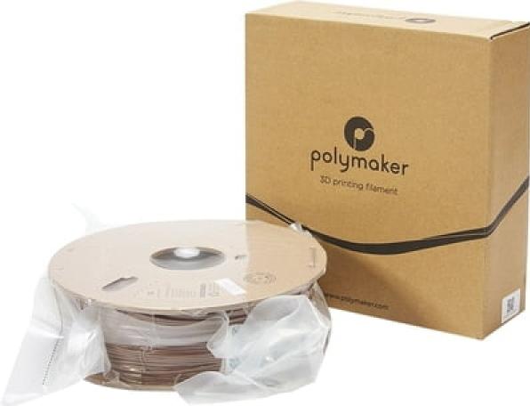 Actual product image Polymaker PolyTerra (PLA, 1.75 mm, 1000 g, Brown)
