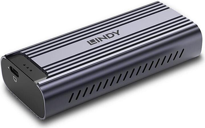Produktbild Lindy USB4 NVMe M.2 SSD Gehäuse (M.2)