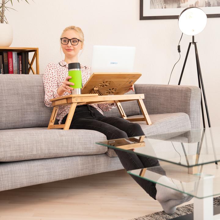 Actual product image Relaxdays Laptop table