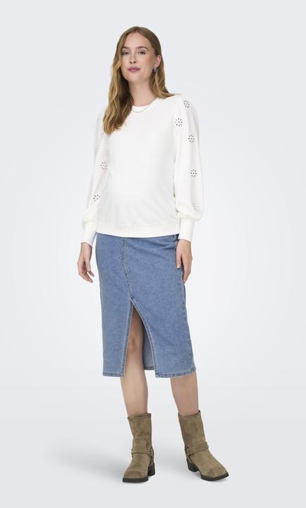 Actual product image Only Maternity Maternity midi skirt denim skirt (L)