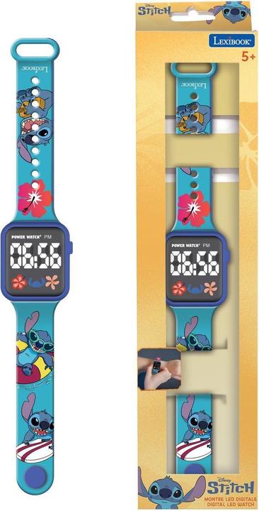 Lexibook - Stitch LED Digitaluhr