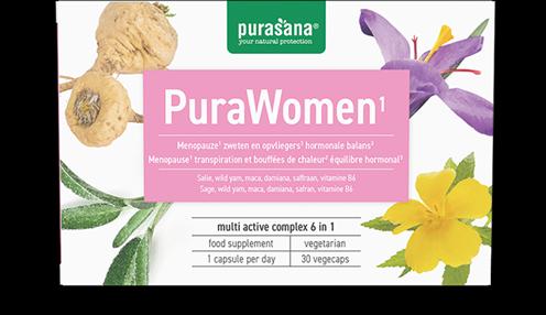 Image du produit Purasana PuraWOMEN Complexe de vitamines 6 en 1 Végétarien (30 pièce(s), Capsules, 23.20 g)