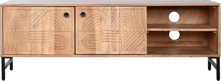 Immagine prodotto Esprit TV furniture Home Brown Black Metal Acacia 145 x 40 x 52 cm