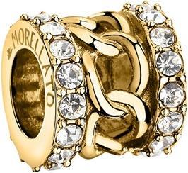 Morellato Modern Gold Plated Bead with Drops Crystals SCZ1356