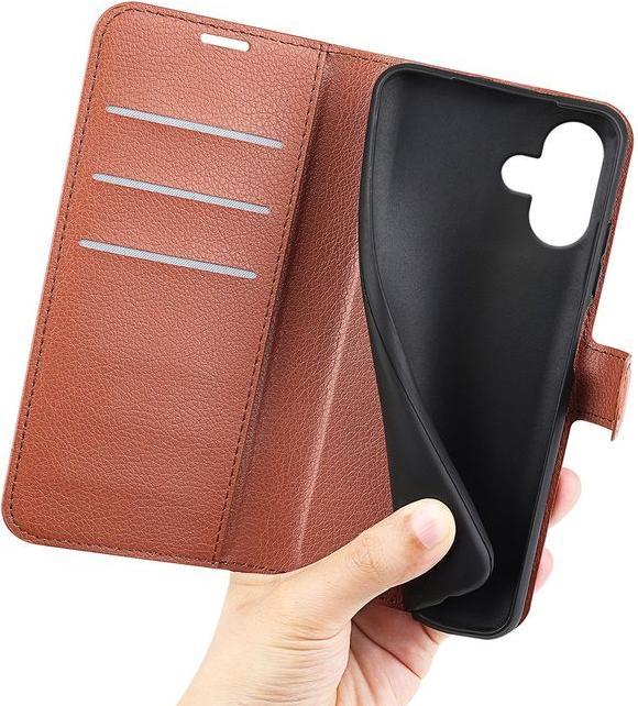 Immagine prodotto MU Classic Serie di copertine per libri in pelle Litchi (Apple iPhone 16)