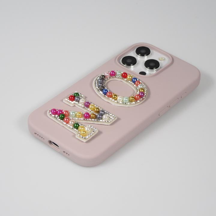 Produktbild PhoneLook Sticker Aufkleber für Handy/Tablet/Computer 3D Pearls Regenbogen Buchstabe R