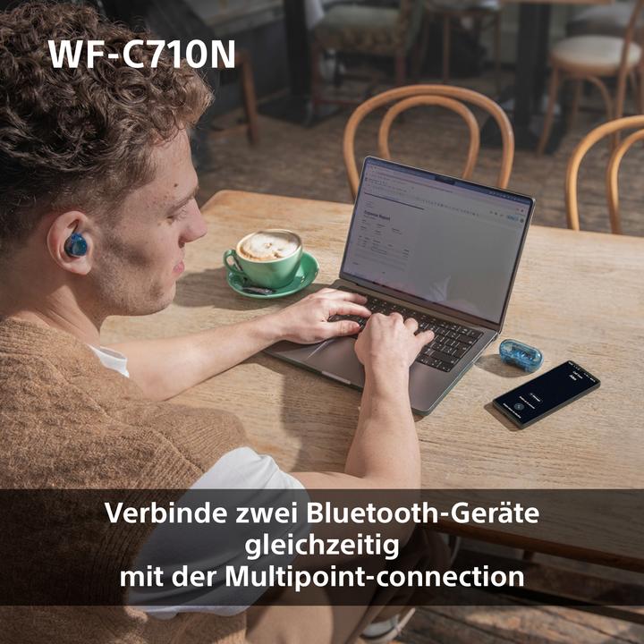 Actual product image Sony WF-C710N (NC, 8.50 h, Wireless)