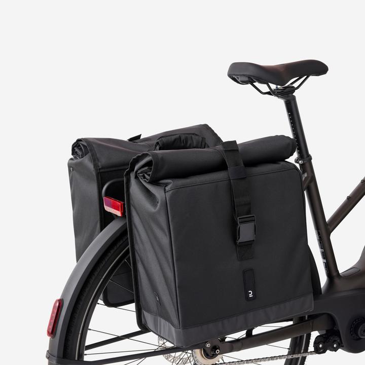 Immagine prodotto Decathlon Doppel-Fahrradtasche 500 (20 l, Borsa portapacchi)