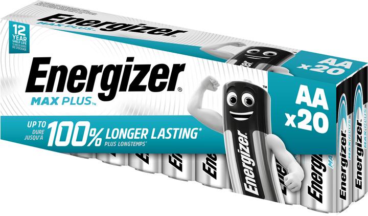 Energizer Max Plus Mignon (AA) 20 pieces (20 pcs., AA)