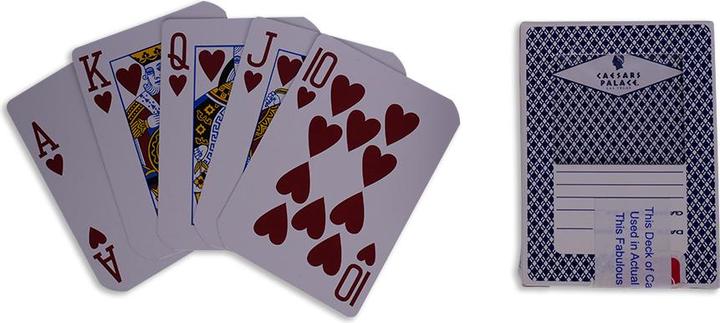 Actual product image Casinoshop Playing cards Caesars Palace Las Vegas