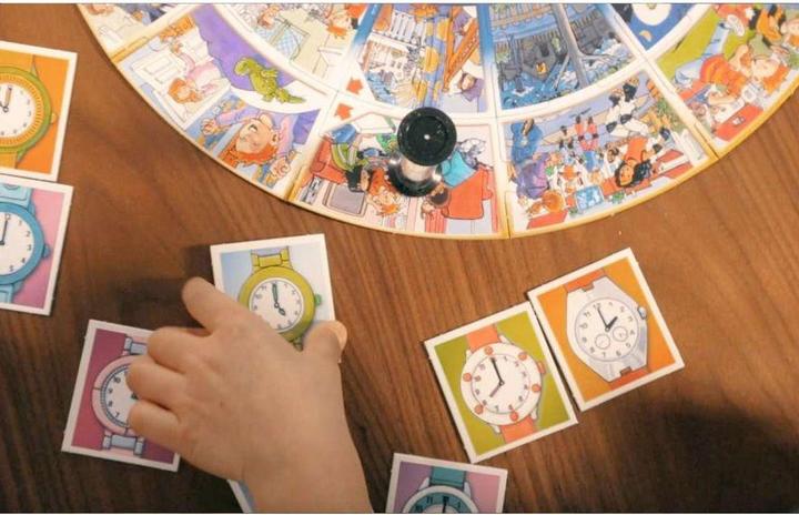 Actual product image Ravensburger Educational game Who knows the clock? (German)
