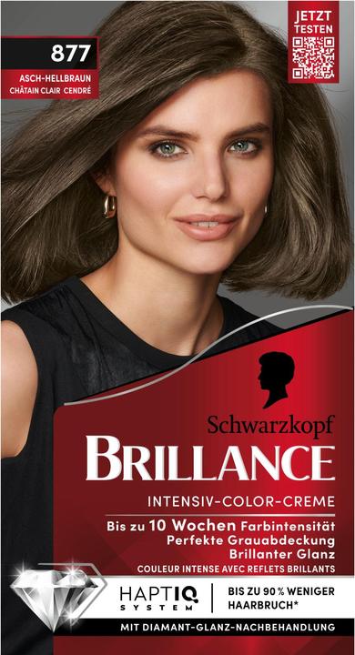 Produktbild Schwarzkopf Brillance Brillance (877 Helles Aschbraun)