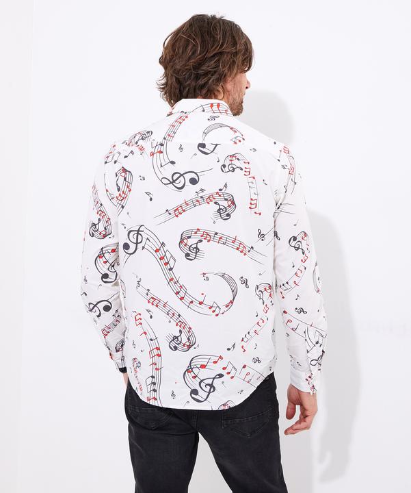 Image du produit Joe Browns Music Note Print Long Sleeve Shirt (XL)