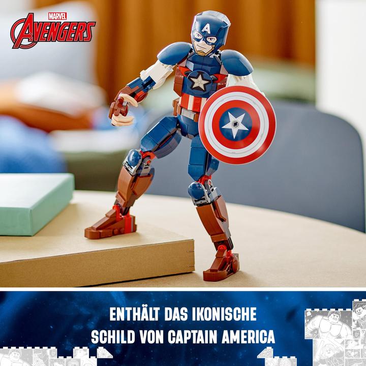 Actual product image LEGO Captain America Building Figure (76258, LEGO Marvel)