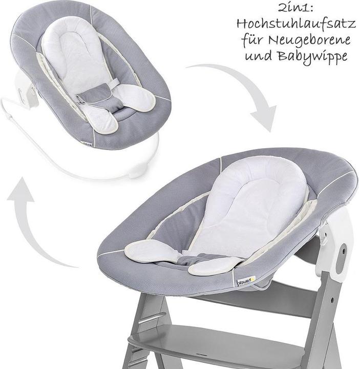 Produktbild Hauck Alpha Bouncer 2in1 stretch grey