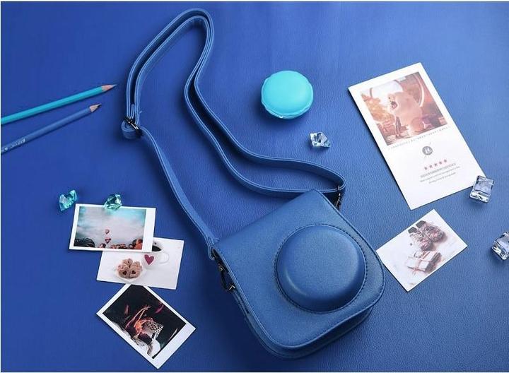 Produktbild JTI Kameratasche für Fujifilm Instax Mini 9/8/8+, Kobaltblau (Kamera Bereitschaftstasche, 1 l)