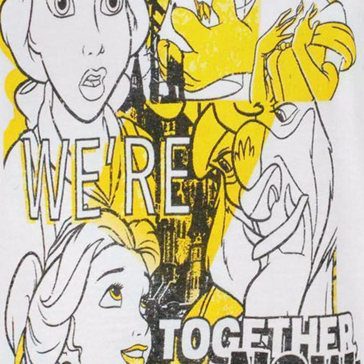 Produktbild Beauty And The Beast We Are Together Now Tshirt Mädchen (140, 146)