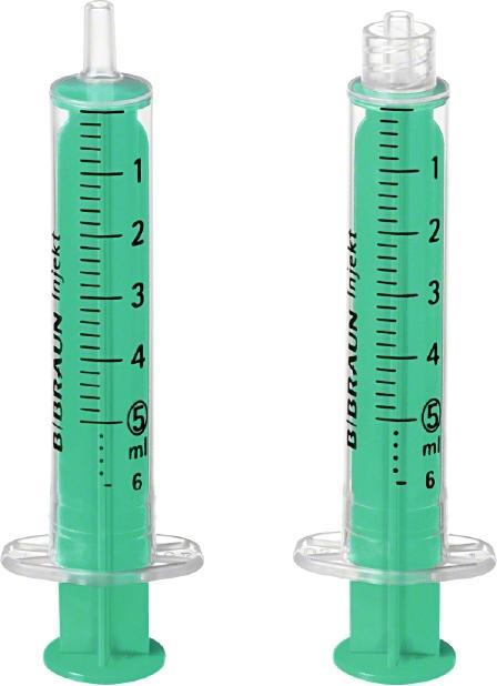 Actual product image B.Braun Disposable syringes with Luer attachment 2 ml / 0.1 ml
