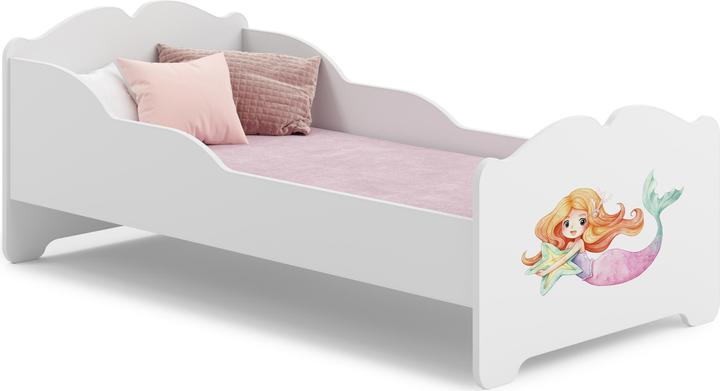 Produktbild ADRK Furniture Bett mit Matratze XIMENA MERMAID WITH A STAR 140x70 (140 x 70 cm)