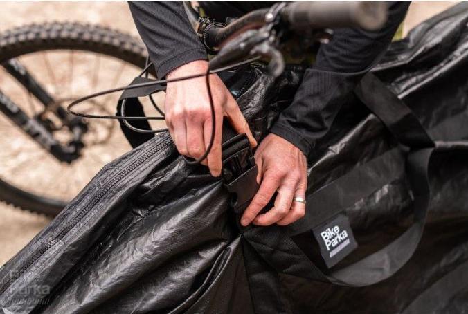 Actual product image BikeParka Bike transport bag BIKE BAG Black